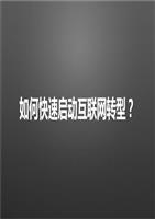 如何快速启动互联网网络营销.pptx